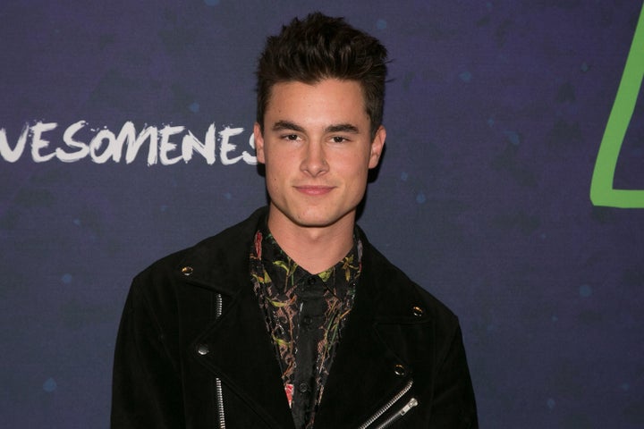 Kian Lawley at the premiere of "Zac and Mia" in 2017. 