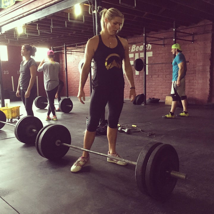 The barbell helped me remember who I was before I became a mom.