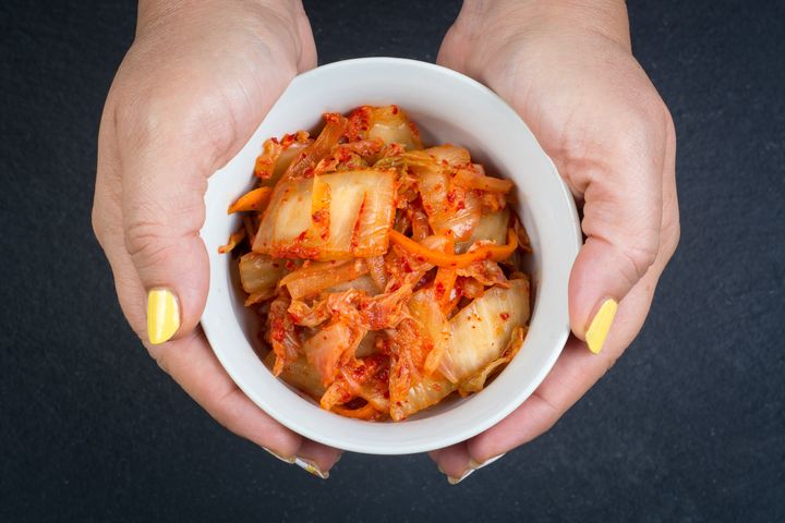 Kimchi is served with most meals in Korea.