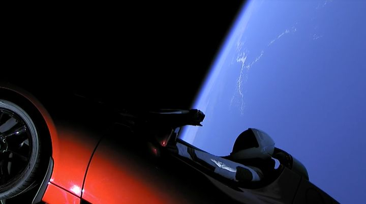 The car will now begin a daunting 400 million kilometre journey to Mars.