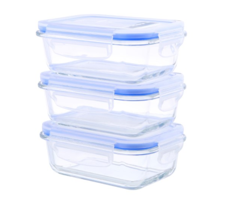 Rubbermaid 6pc Food Storage Container Set (3 Containers, 3 Lids) : Target