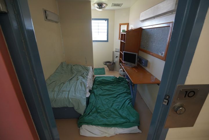 Many cells, like this one at Brisbane women's correctional center, are overcrowded as two or more inmates are jammed into a cell built for one person.