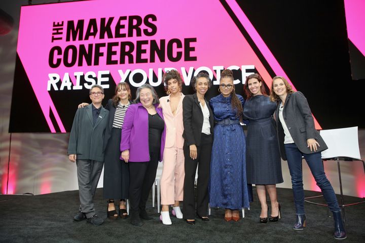 Several 'Time's Up' members at the 2018 Makers Conference