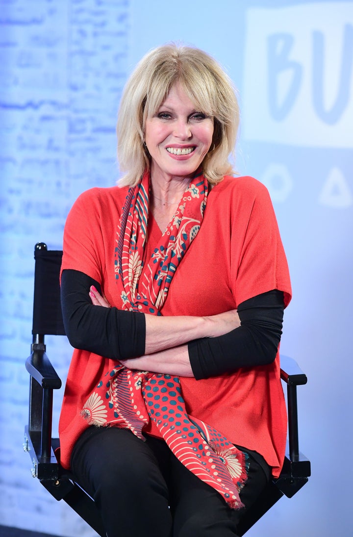 Joanna Lumley made an appearance on 'BUILD'