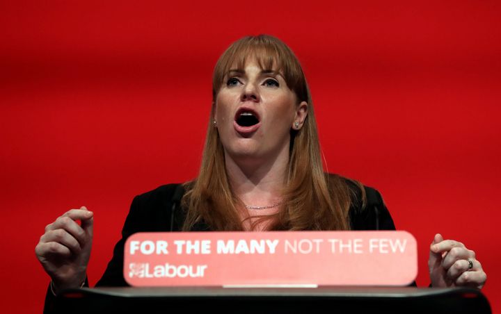 Shadow Education Secretary Angela Rayner has hit out at the move