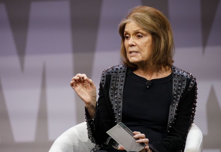 Activist Gloria Steinem during the 2018 Makers Conference in Hollywood on Feb. 6.