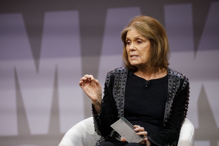 Activist Gloria Steinem during the 2018 Makers Conference in Hollywood on Feb. 6.