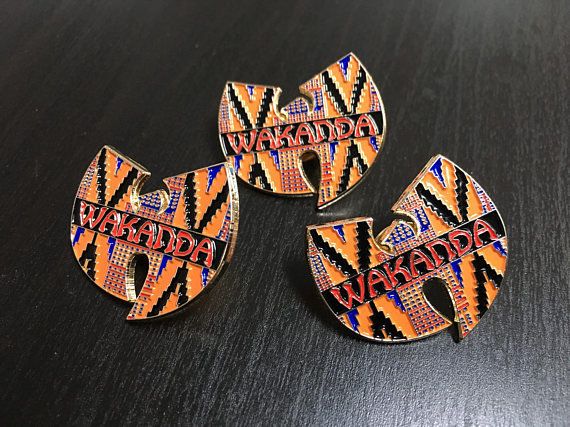 Wakanda Enamel Lapel Pins