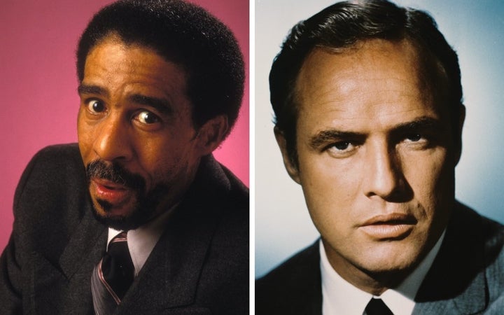 Richard Pryor and Marlon Brando.