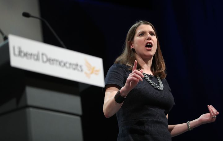 Jo Swinson put John Humphrys on the spot during a debate over a report about how widespread sexual harassment was in Westminster