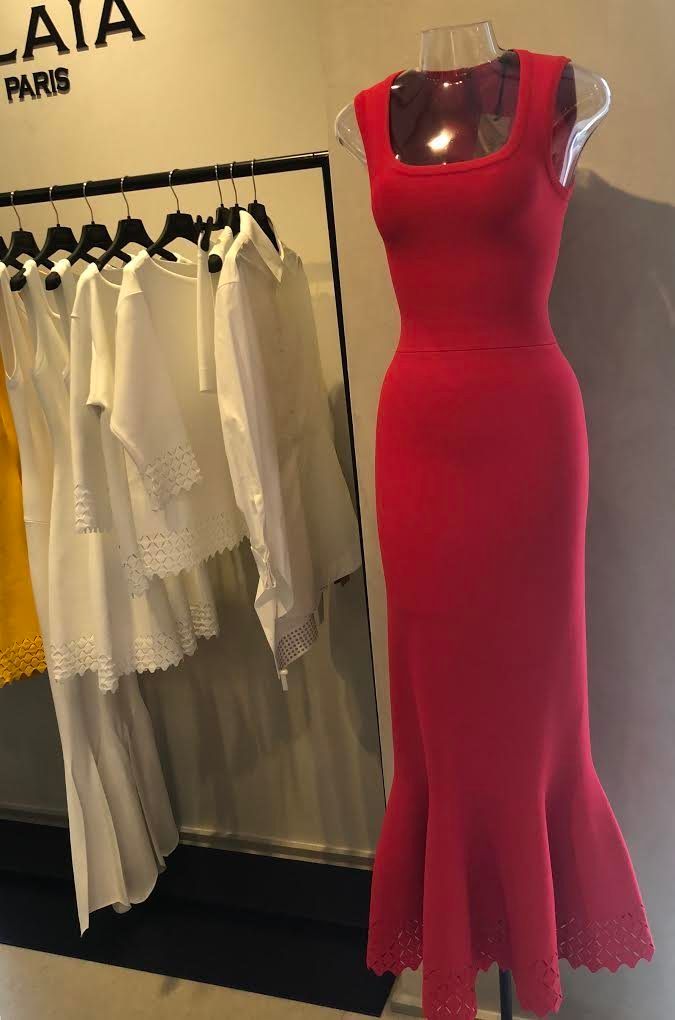 Κόκκινο μακρύ φόρεμα Luisa World, Σκουφά 15.