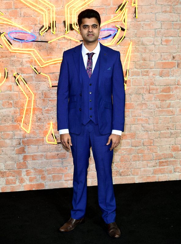 Divian Ladwa attending The Black Panther European Premiere at The Eventim Apollo Hammersmith London. (Photo by Ian West/PA Images via Getty Images)