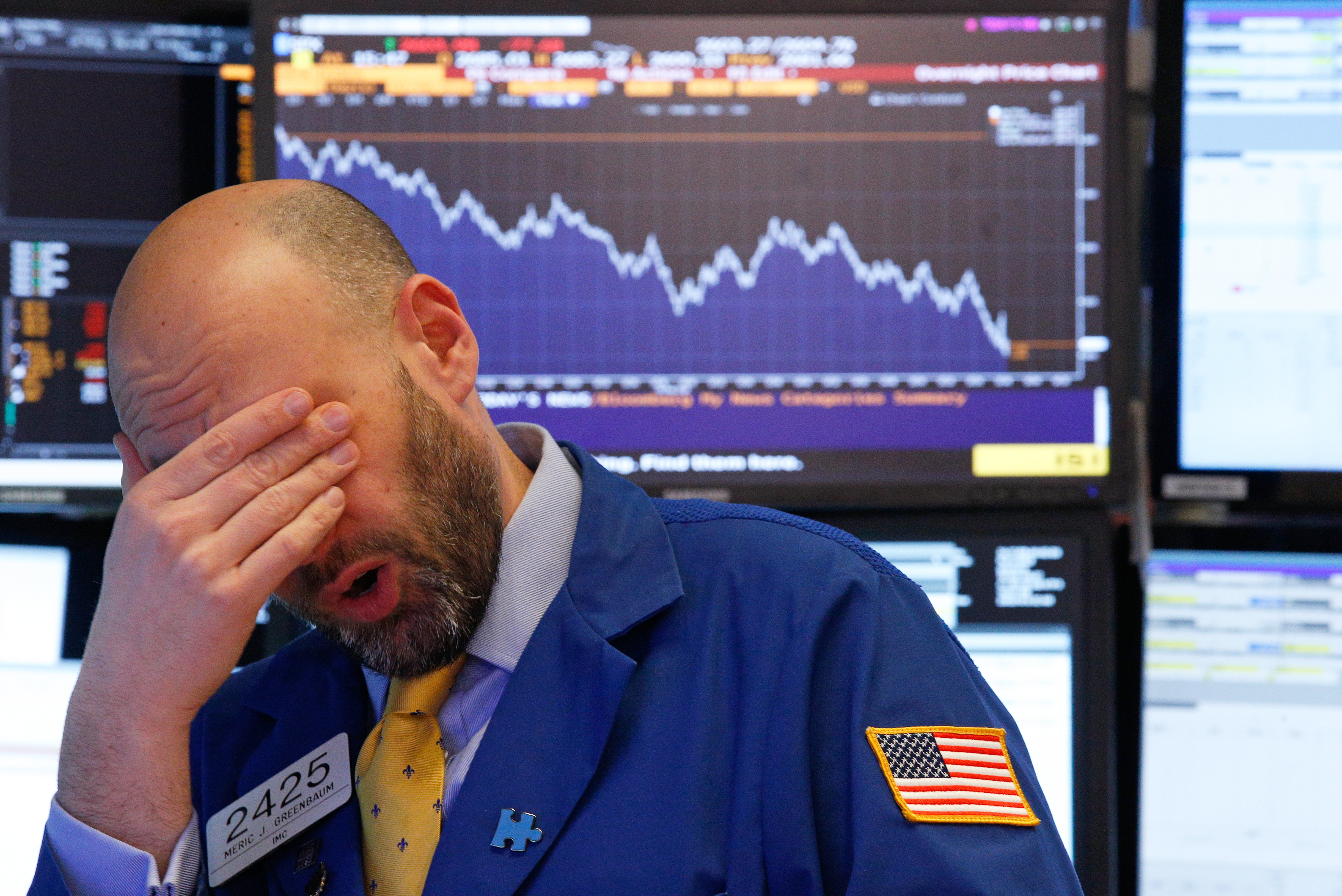 Wall Street Turmoil Worsens As Dow Jones Plunges 1,000 Points | HuffPost