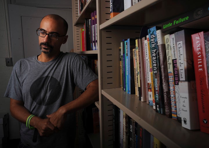 Pulitzer Prize writer Junot Diaz photographed at his MIT office on September 12, 2013.