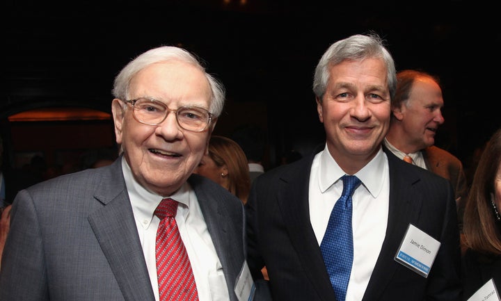 Warren Buffett and Jamie Dimon, CEOs of Berkshire Hathaway and JPMorgan Chase, respectively, say they are joining f