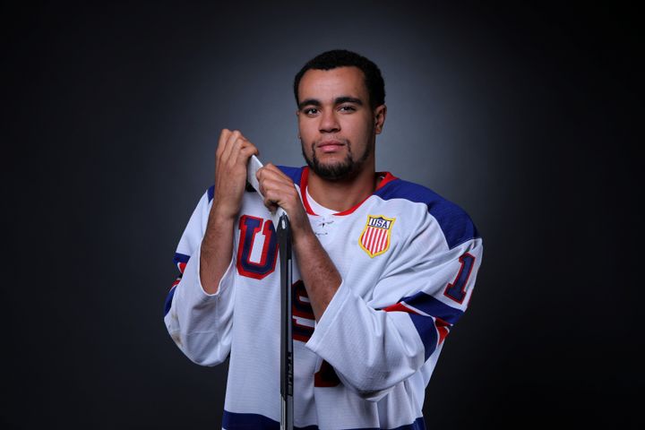 At 6 feet, 5 inches and 238 pounds, Jordan Greenway will be the biggest player on the U.S. men's Olympic hockey team.