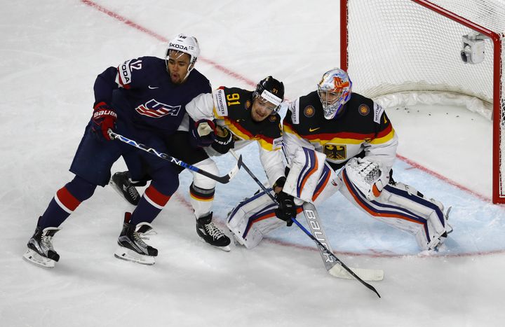 Jordan Greenway becomes first African-American on U.S. Olympic hockey team