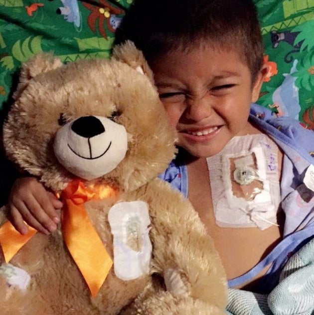 The Berrones' 5-year-old son, Jayden, is&nbsp;undergoing chemotherapy&nbsp;for
