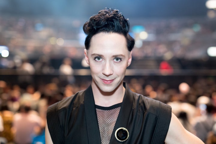 Johnny Weir says he's just doing his job.