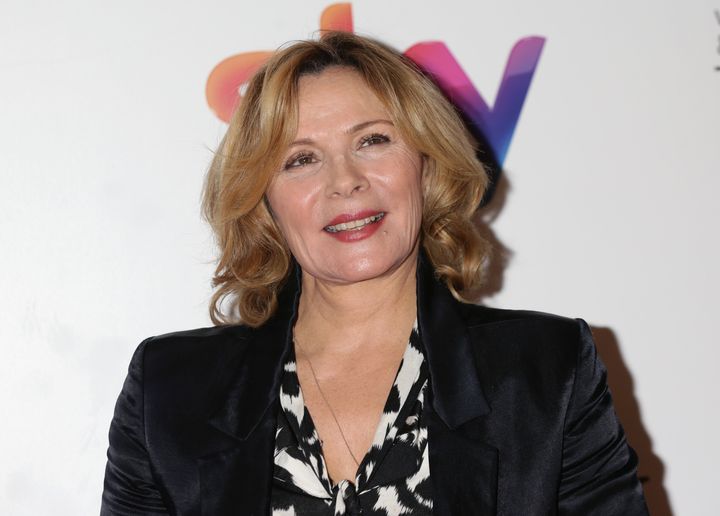 Kim Cattrall at the Women in Film & TV Awards in London.