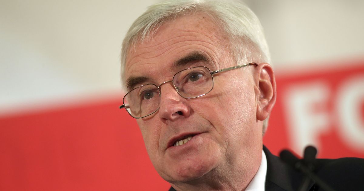 John McDonnell Says That Public Ownership Will Cost Taxpayers ...