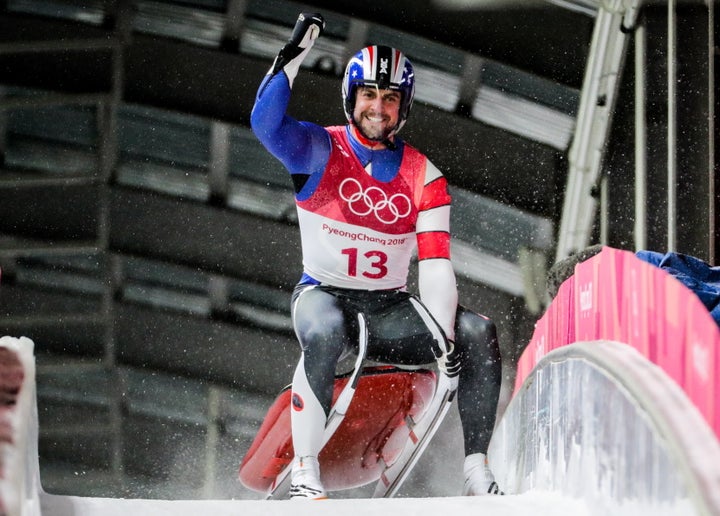 Chris Mazdzer won silver in the luge event over the weekend.