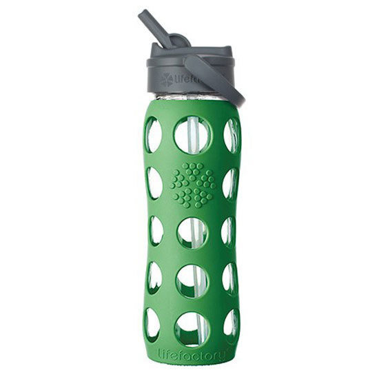 New High Quality Glass Water Bottle With Rubber Holder RockWater Designs 