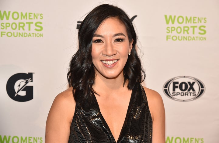 Michelle Kwan won two Olympic medals, five World championships and nine U.S. national championships.