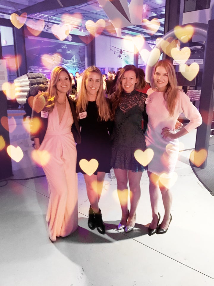 Goldstein attends a networking event.