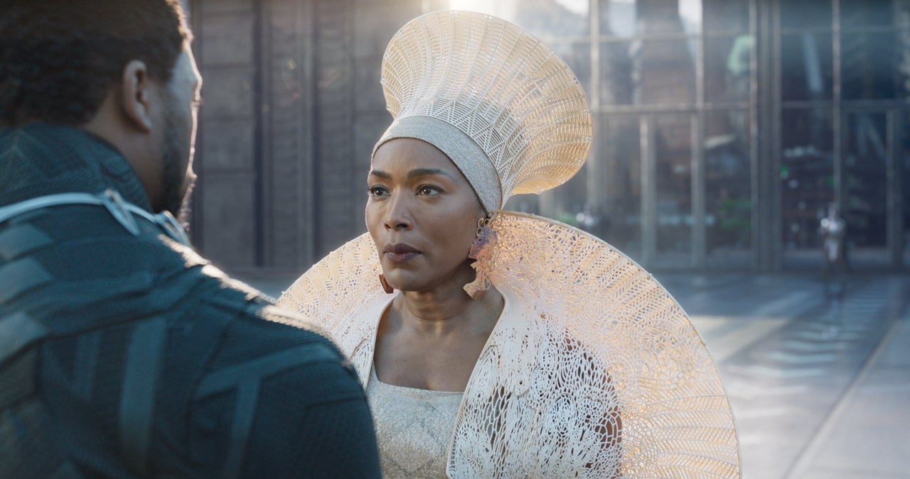 Angela Bassett in "Black Panther."