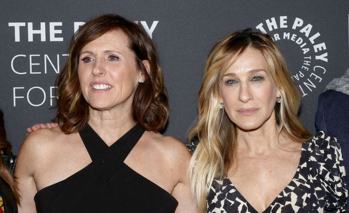 Molly Shannon (L) and Sarah Jessica Parker