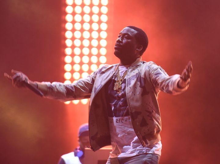 Rapper Meek Mill received a sentence of up to four years in prison for probation violations -- and his supporters say the punishment was unjust.