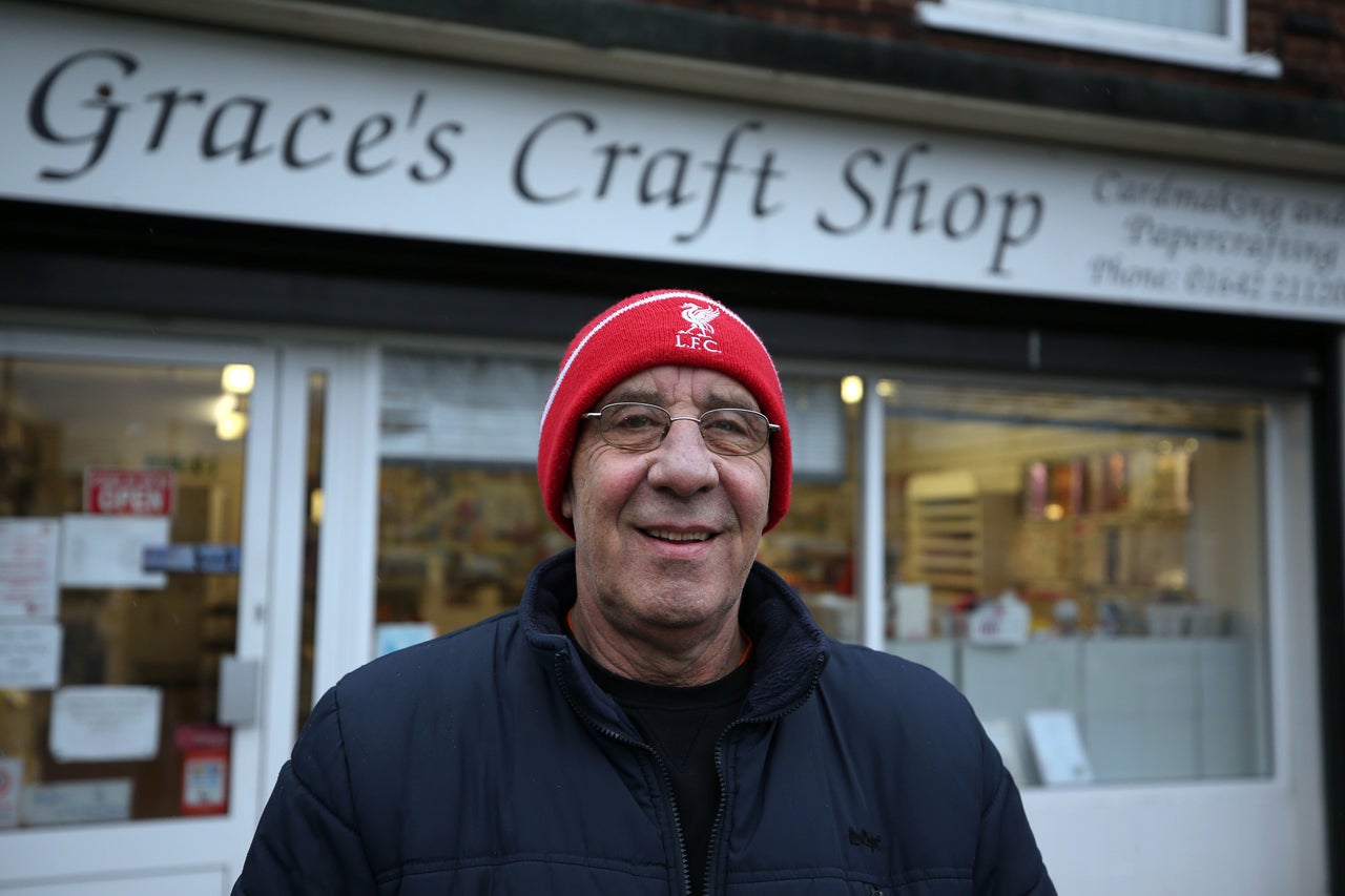 <strong>"I voted Leave so if it goes wrong you can blame me," says ian Perkins, whose wife Grace is being treated for cancer in the NHS </strong>