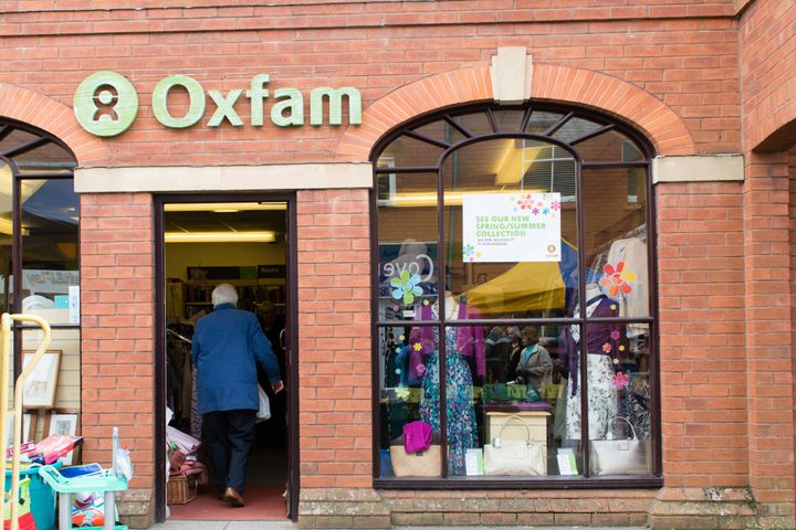 Oxfam has 650 shops in Britain - which thousands of volunteers help run