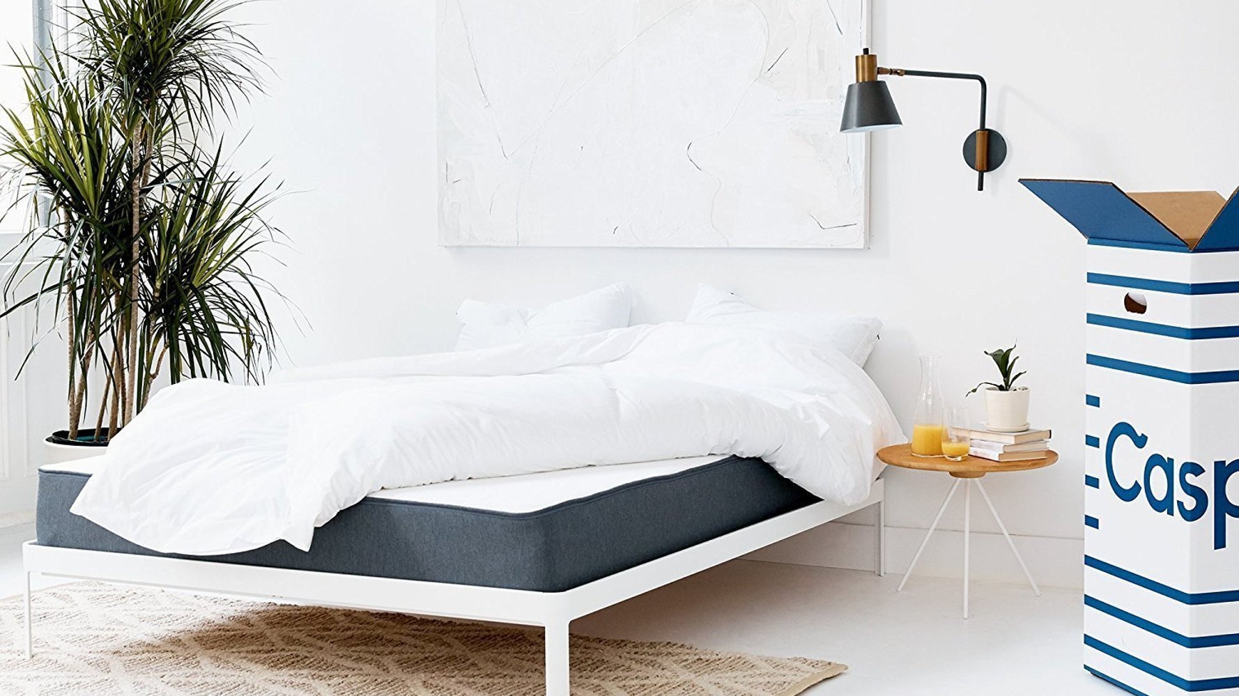 Casper mattress hot sale ikea frame