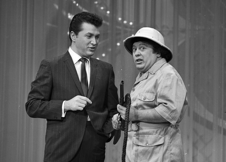 Steve Rossi and Marty Allen on a 1966 episode of "The Hollywood Palace."