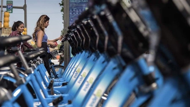 Indego is a bike-share program in Philadelphia. The city has been promoting so-called bike equity to ensure that all residents have access to bike sharing, including discounts on memberships for low-income riders. Other cities have similar programs. 