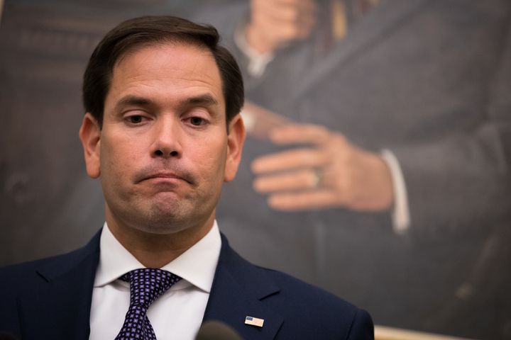 Shortly after the shooting in Parkland, Florida, on Wednesday, Sen. Marco Rubio (R) tweeted that "Today is that terrible day you pray never comes."