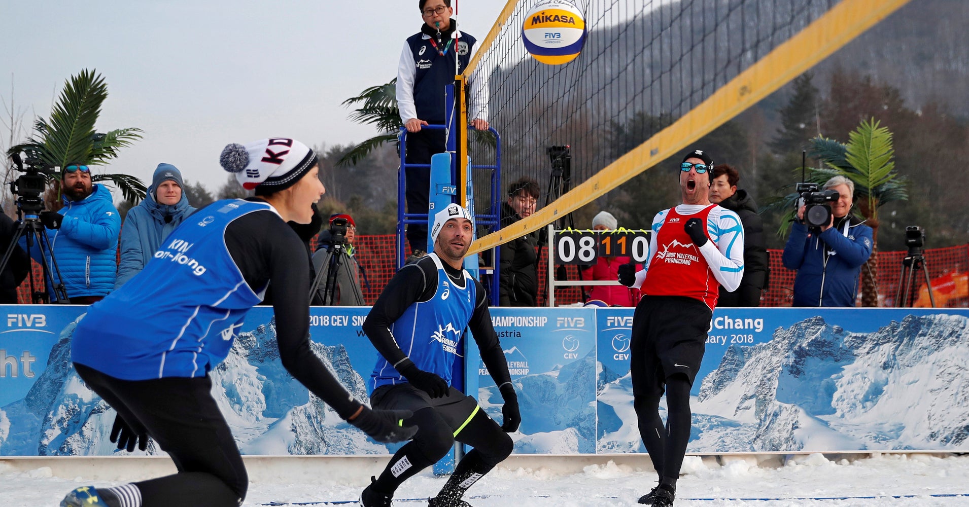 Snow Volleyball In The Olympics? Pyeongchang Exhibition Plants The Seed