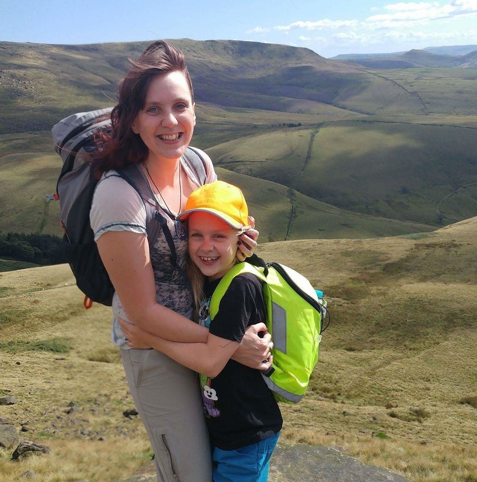 Lindsey Winson and her daughter Molly. 