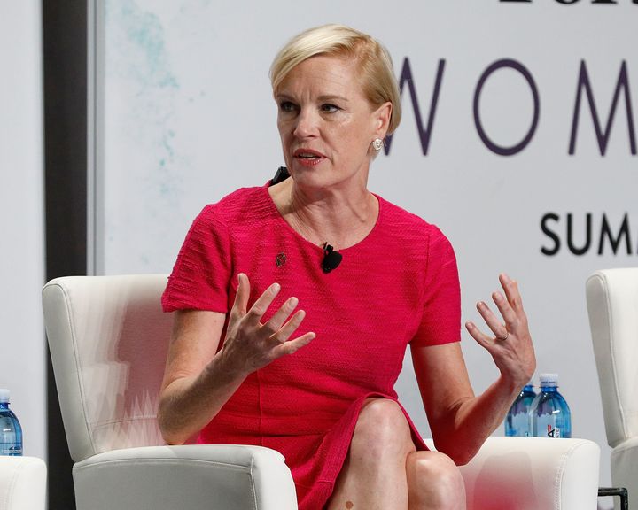 Cecile Richards speaks during the 2017 Forbes Women's Summit at Spring Studios on June 13, 2017, in New York City.
