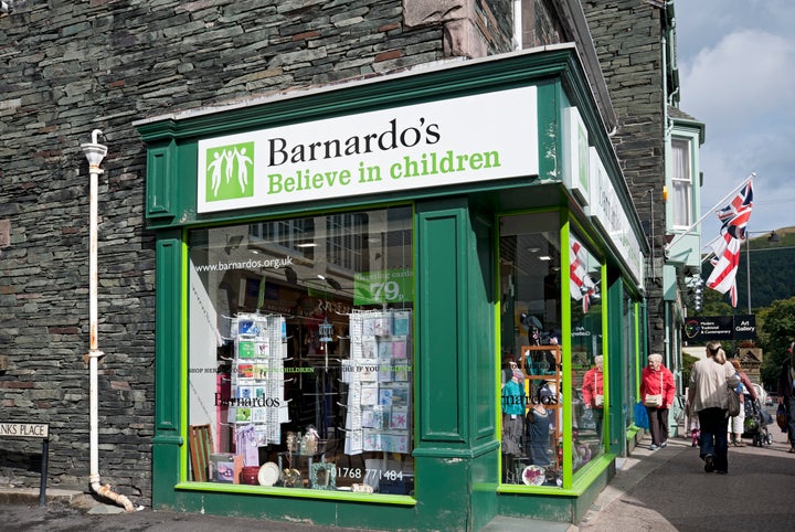 Barnardos said it has only piloted routine DBS checks for shop managers