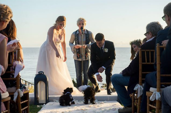 This looks like one fun ceremony.