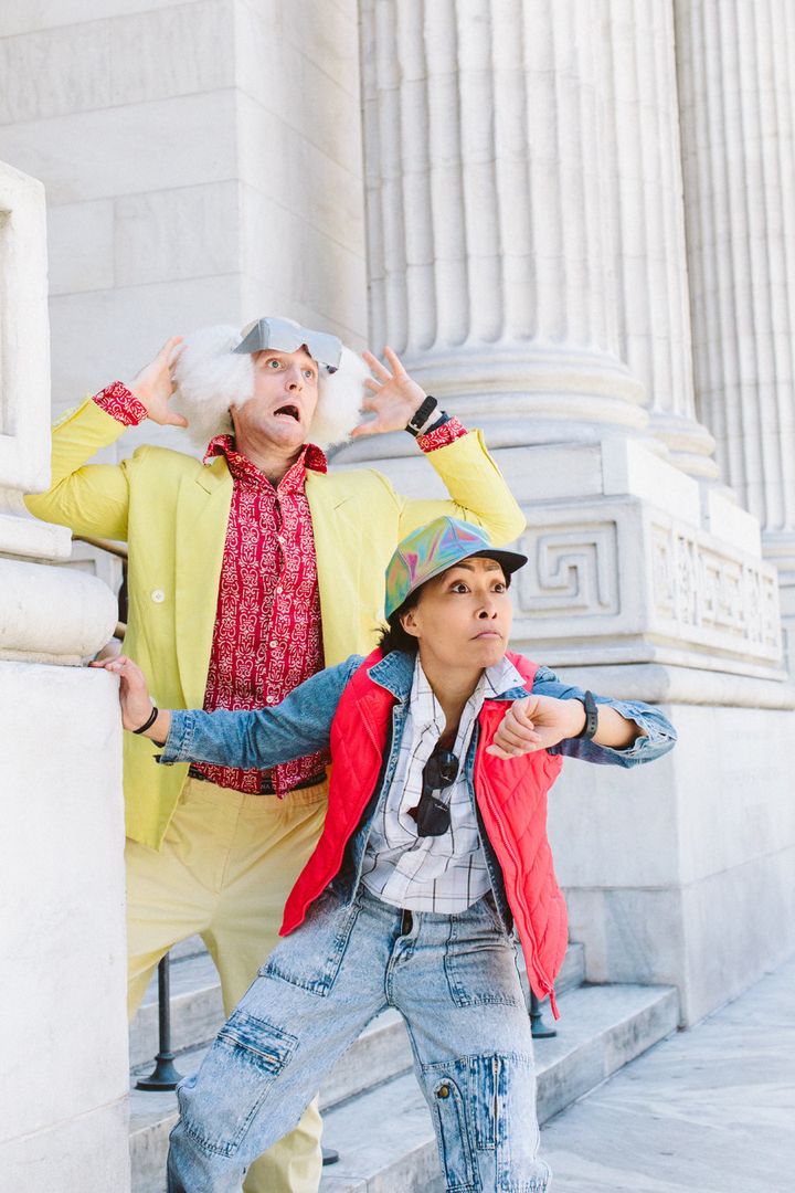 Marty McFly and Doc Brown from “Back To The Future.”