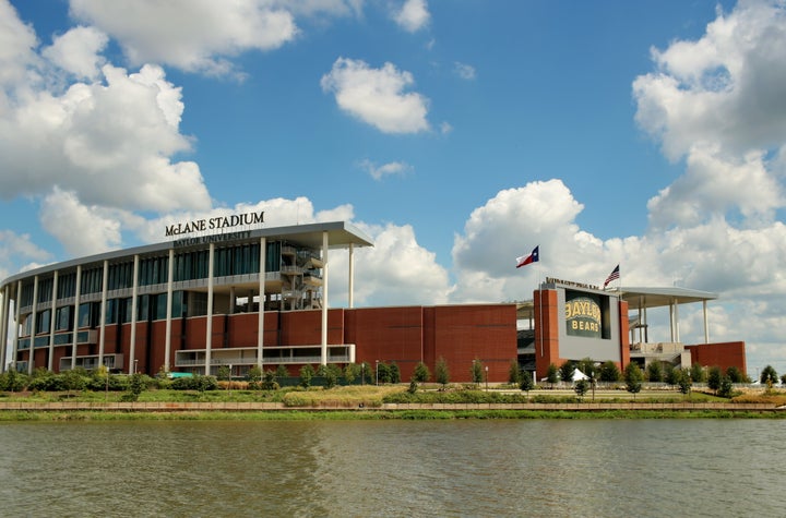 Baylor University's McLane Stadium in Waco, Texas.