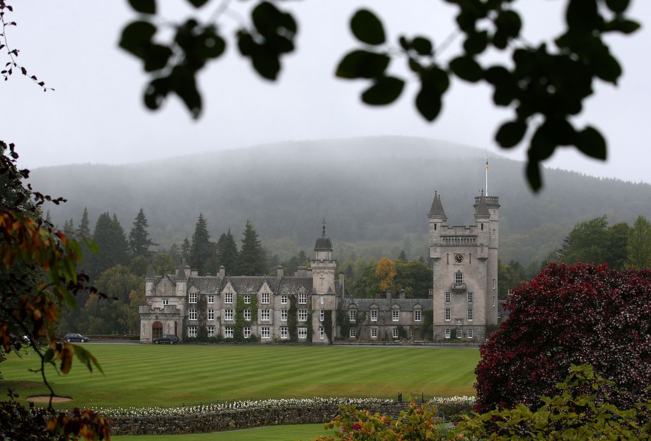 <strong>The couple spent the first part of their break at Balmoral in the Highlands </strong>