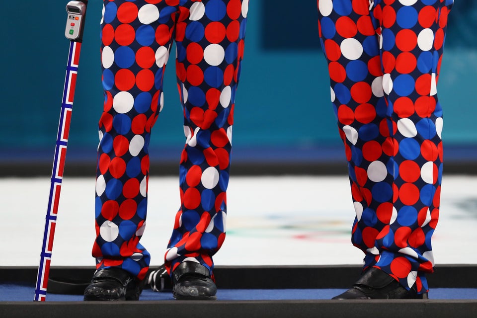 The Norwegian Curling Team Should Win Gold For Their Pants