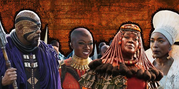 The many shades of Wakanda. 