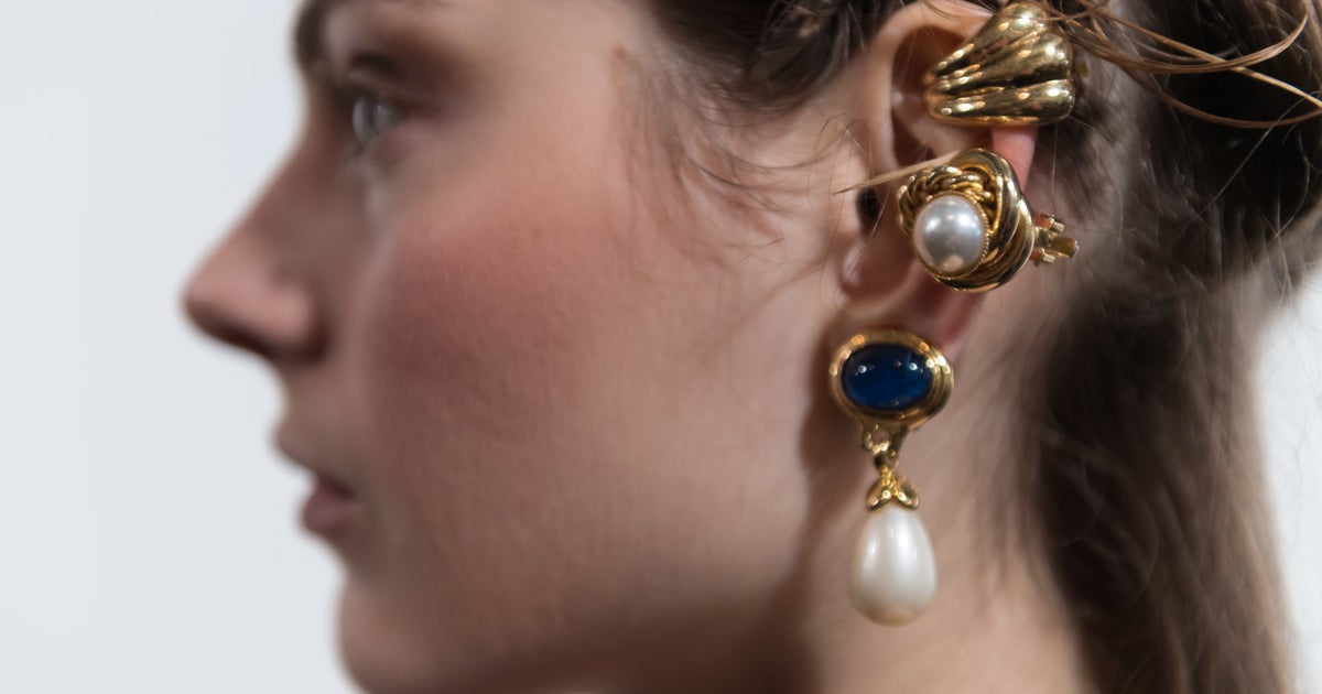 London Fashion Week Looks We Love Layered Chunky Earrings HuffPost