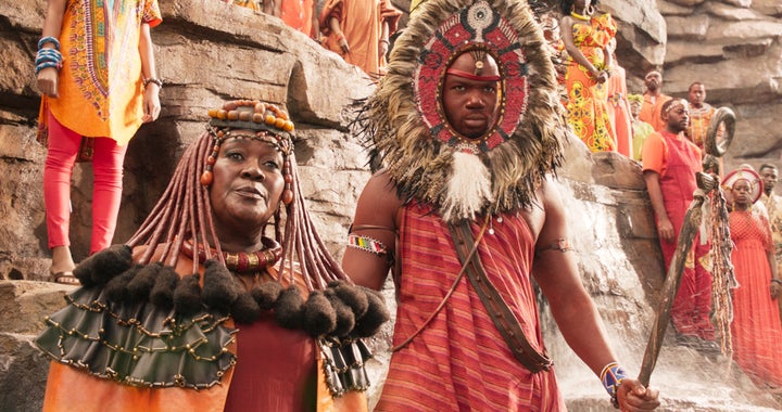 The attire of the tribes of Wakanda incorporates aspects of different African cultures and traditions.